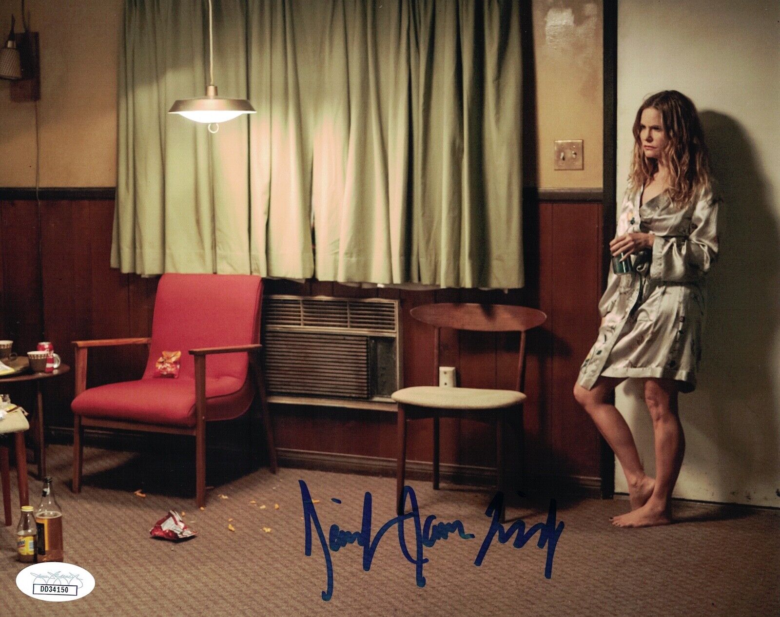 JENNIFER JASON LEIGH Signed TWIN PEAKS 8x10 Full Autograph JSA COA