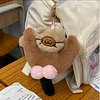 Spinning Balls Cat Keychain Bag Charm Funny Gift Idea