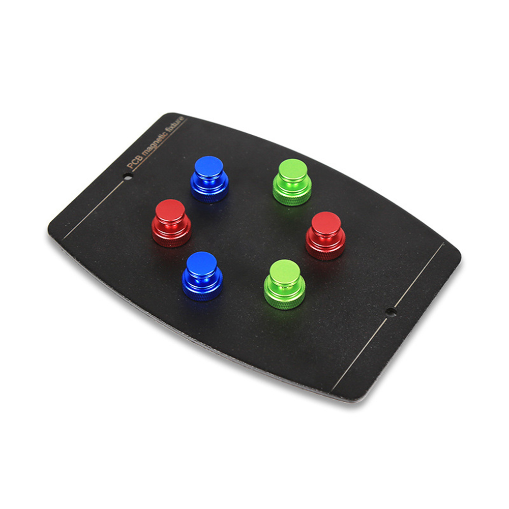 

PCB Holder for Soldering Platform Movable Magnetic Fixture Clamp Groove Set, 501 Original