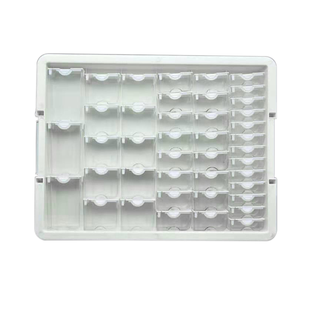 

42pcs Grids Box Storage Container, 501 Original
