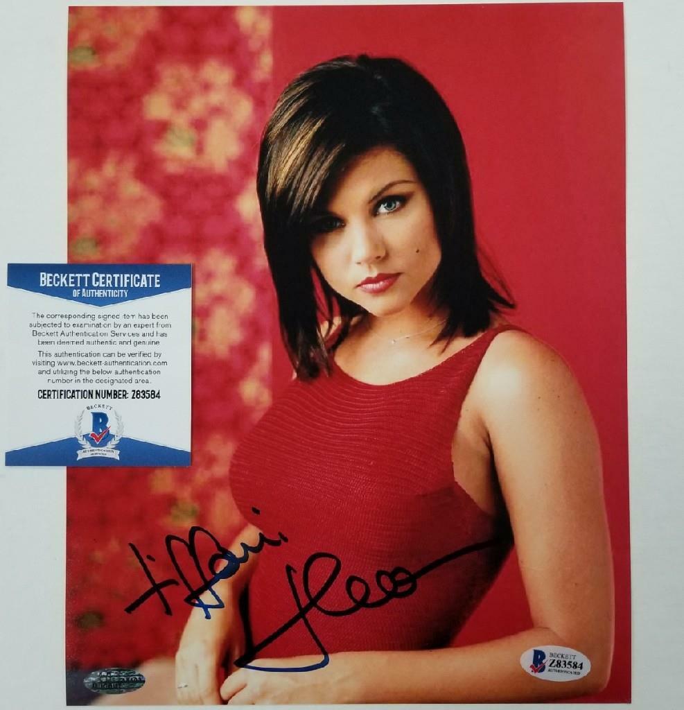 Tiffani Thiessen signed 8x10 Photo Poster painting #5 Kapowski Actress autograph ~ BAS COA