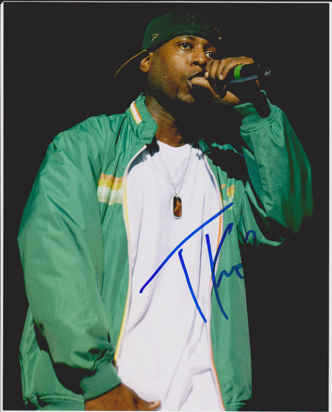 TALIB KWELI signed 8X10 Photo Poster painting (BUN B, KANYE WEST, KENDRICK LAMAR)