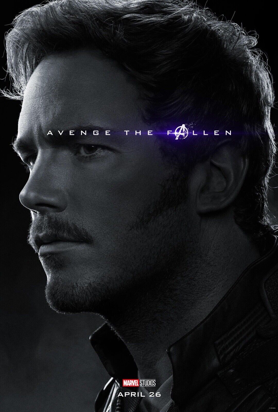 CHRIS PRATT AVENGERS ENDGAME MOVIE POSTER Photo Poster painting MARVEL PRINT 12X18