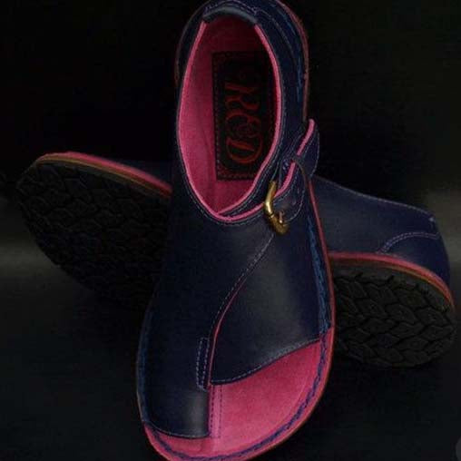 TAAFO Open Toe Buckle Walking Sandals