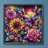 Diamond Painting-DIY Crystal Rhinestone Flower