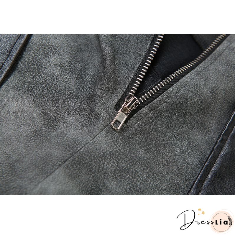 Sfumato Pattern Design Suede Wide Leg Pants