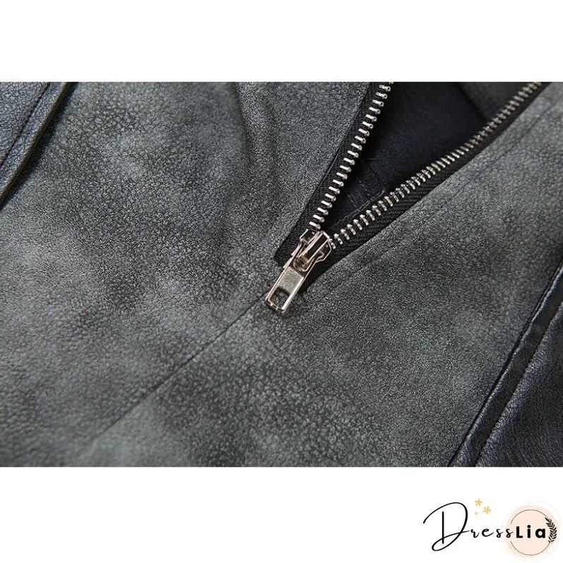 Sfumato Pattern Design Suede Wide Leg Pants