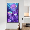 Jellyfish - Diamond Painting - Full Round Drill  (Canvas|40*70cm)