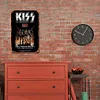 Kiss - Panneaux en &eacute;tain m&eacute;tallique(20*30cm/30*40cm) - Musique
