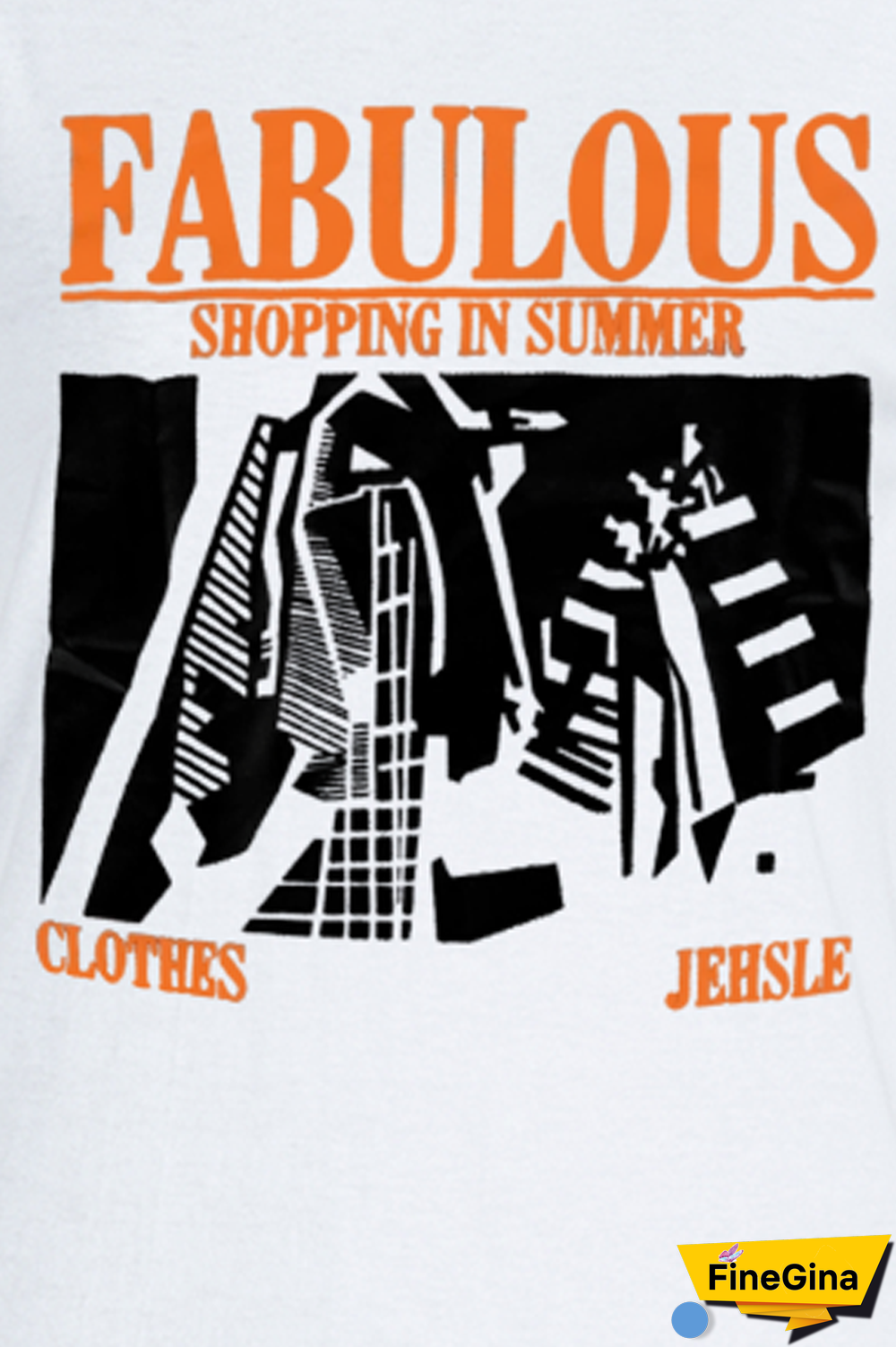 White Street Basis Print Patchwork Letter O Neck T-Shirts