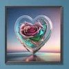 Diamond Painting -DIY Round Drill Love Rose