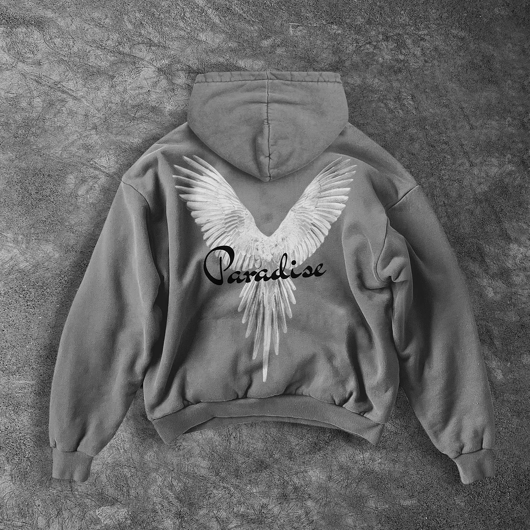 Oversize Parrot Hoodie