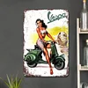 Motorcycle Girls - Vintage Metal Signs(12*16Inch) - Vehicle