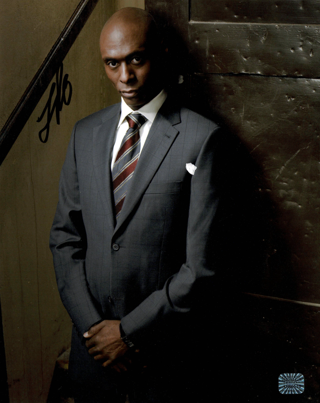 Lance Reddick signed autographed 8x10 Photo Poster painting! RARE! AMCo Authenticated! 14178