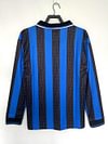 1997/1998 Retro Long Sleeve Internazionale Milan Home Football Jersey 1:1 Thai Quality love fball