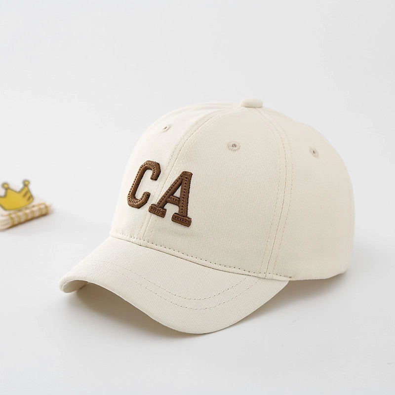 Korean Style Children’s Hat Spring Fashion Boys’ CA Letter Baseball Cap Baby Girl Casual Cap