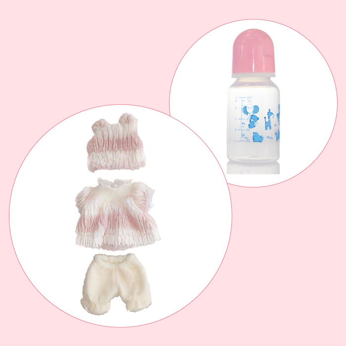 [12 Inches Doll] Adorable Adoption Reborn Baby Clothes Bottle Essentials Accessories Gift Set 2023 -Creativegiftss® - [product_tag] Creativegiftss®