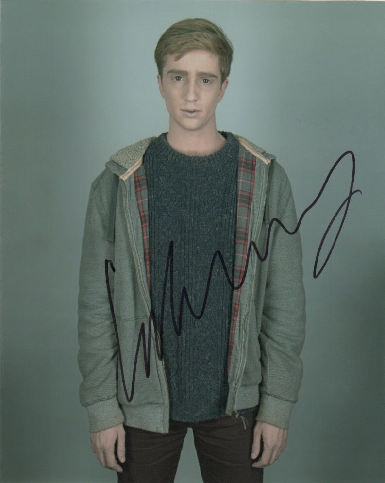 Luke Newberry In The Flesh Autographed Signed 8x10 Photo Poster painting COA E