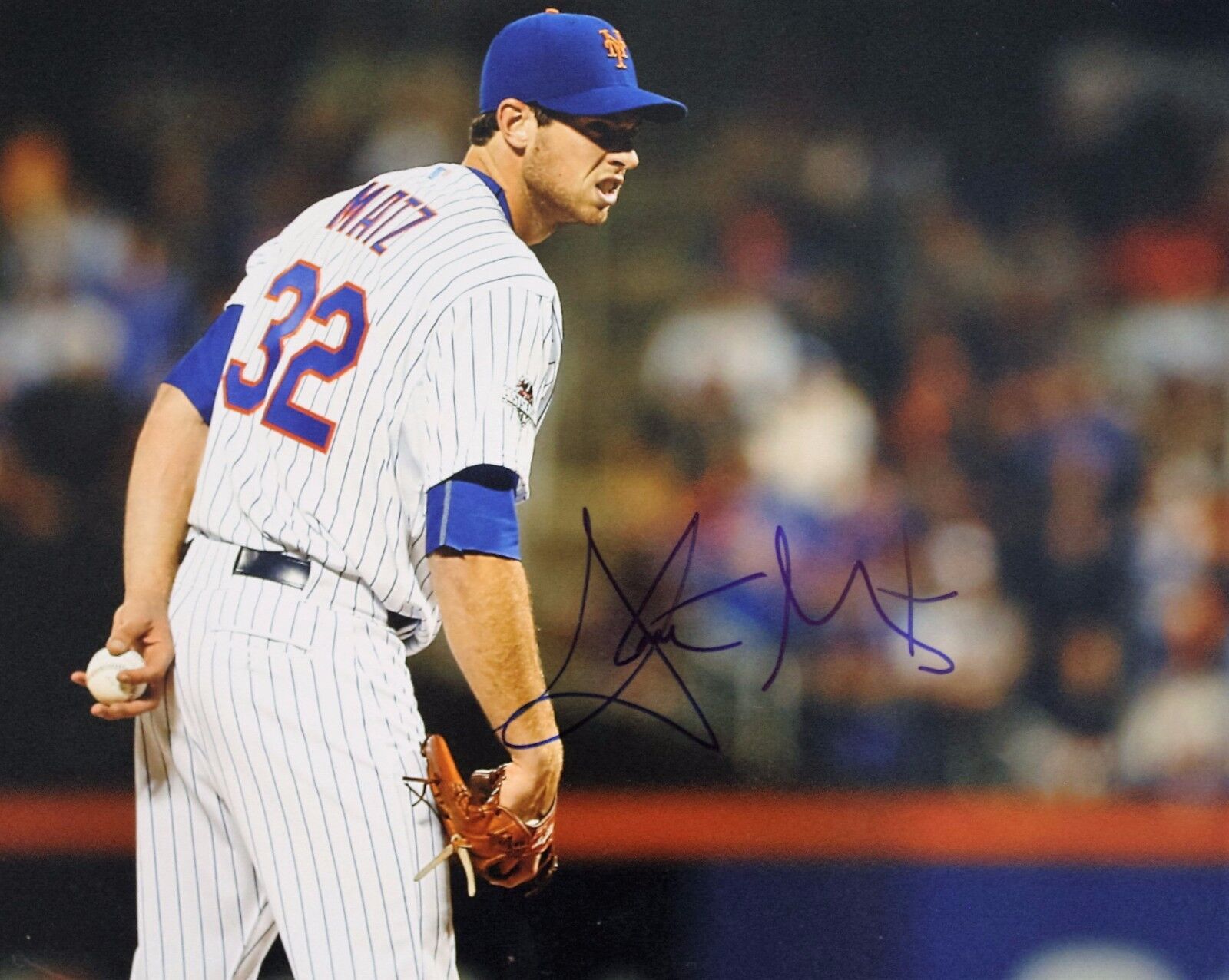 Autographed Steven Matz New York Mets 11x14 Photo Poster painting w/ COA