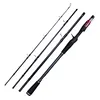 1.8M Fishing Rod 4 Section Rod Ultralight Spinning Casting Lure Fishing Rod