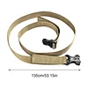 Outdoor tie belt handle strap durable camping tie fixed rope nylon reinforced buckle