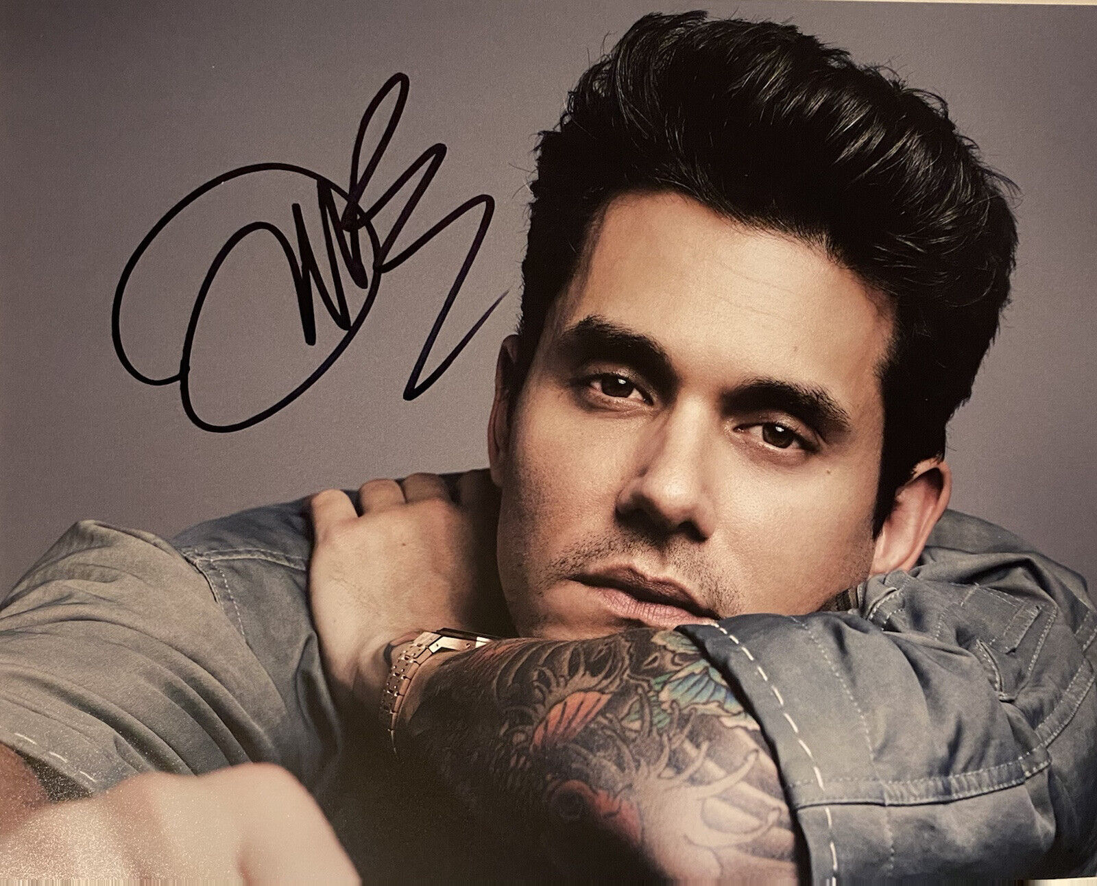 John Mayer Signed Autographed 8x10 Photo Poster painting Sexy RELIST NPB