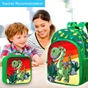 Boy 16-inch Dinosaur Schoolbag Box Preschool Backpack