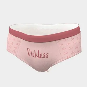 pornhint Pornhint Dickless Submissive Panties, Femdom Sissy Training Underwear For Men, Male Kink Tucking FDom MSub Panty, Soft Pink Hearts Pattern