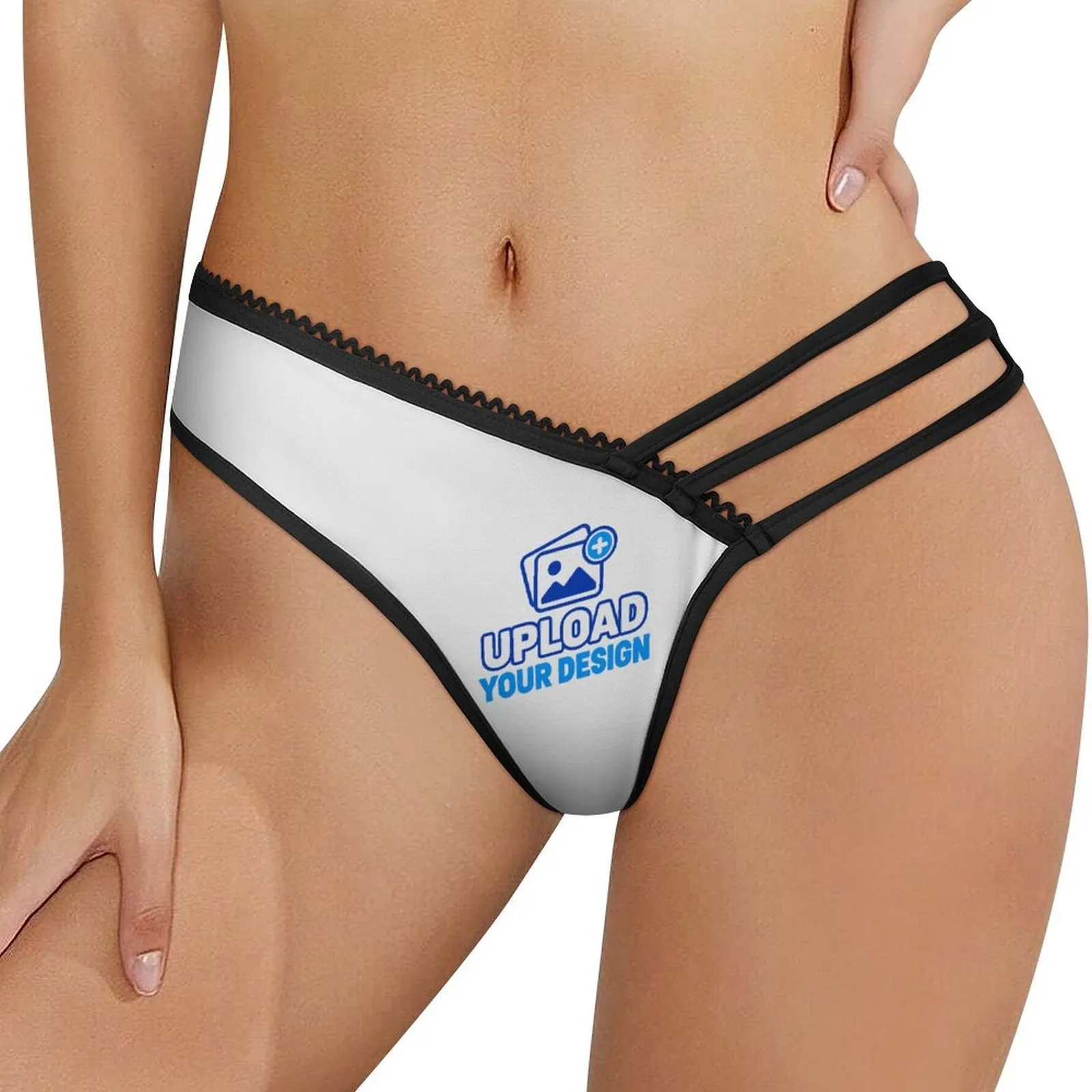 Strappy Mesh-Panel Briefs &ndash; personalized print product image 8
