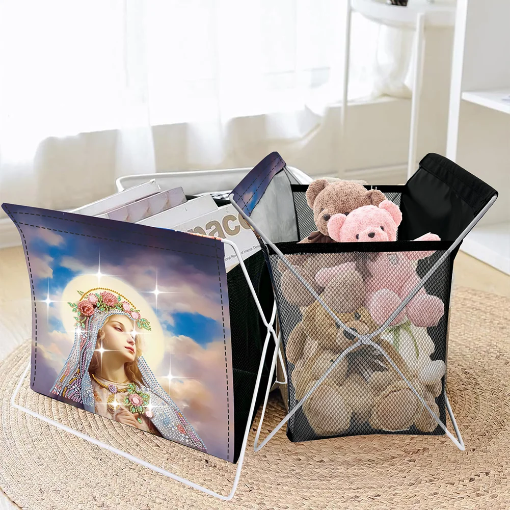 DIY Saint Special Shape Diamond Painting Storage Rack for Adults Kids