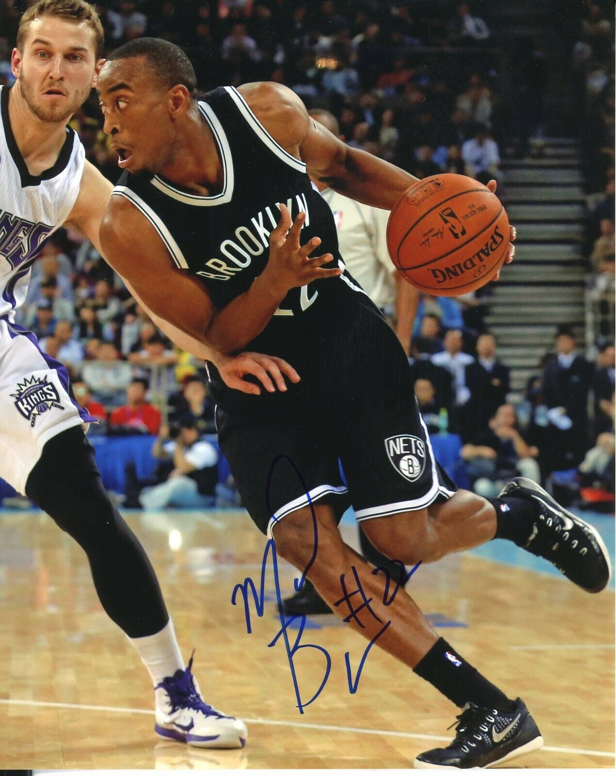 Markel Brown Autographed 8x10 Brooklyn Nets#S1364