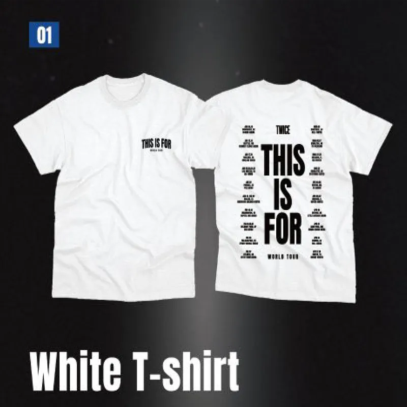 2026 Twice This Is For World Tour Uniform T-Shirt