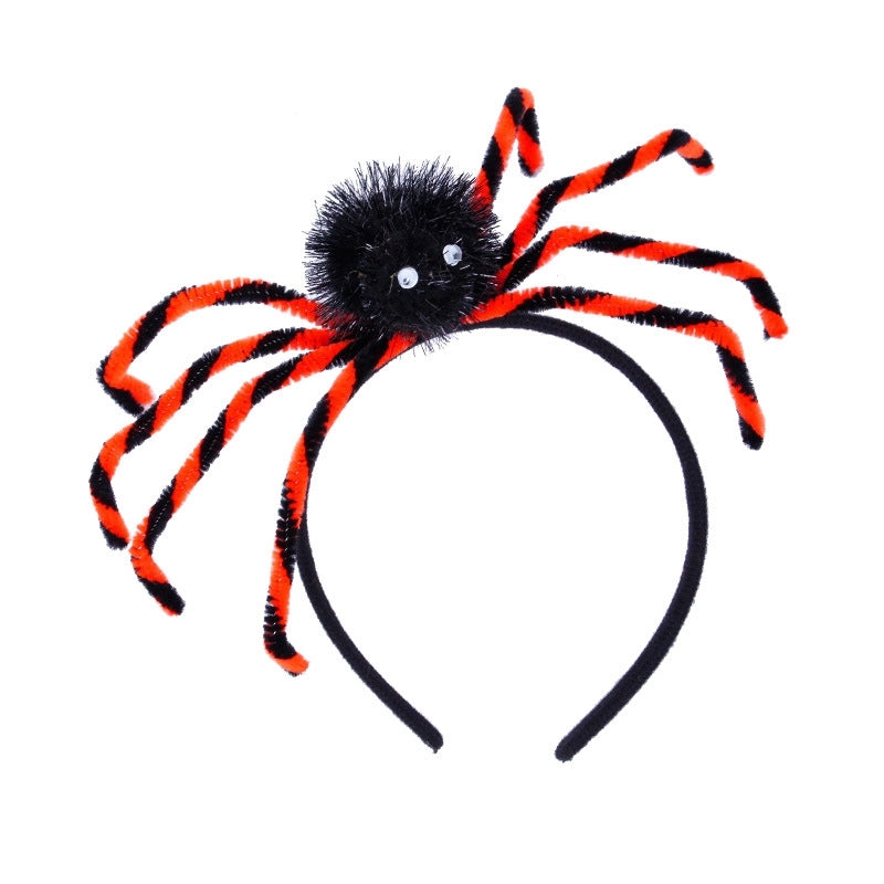 Halloween Spider Cloth Hairball Party Carnival Decorative Props