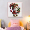Christmas Tree Gnome - 11CT Stamped Cross Stitch - 40*40cm - Xmas