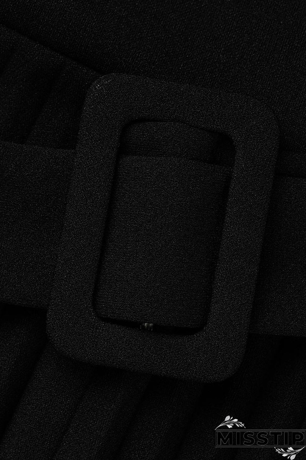 Black Casual Elegant Solid Patchwork Fold O Neck A Line Dresses