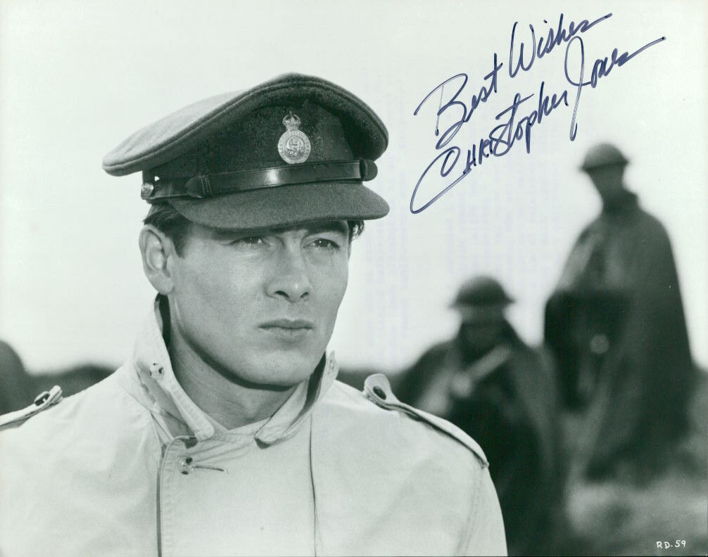 Christopher Jones signed 8x10 Photo Poster painting COA