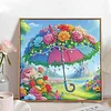 Diamond Painting-DIY Crystal Rhinestone Spring Flower Umbrella