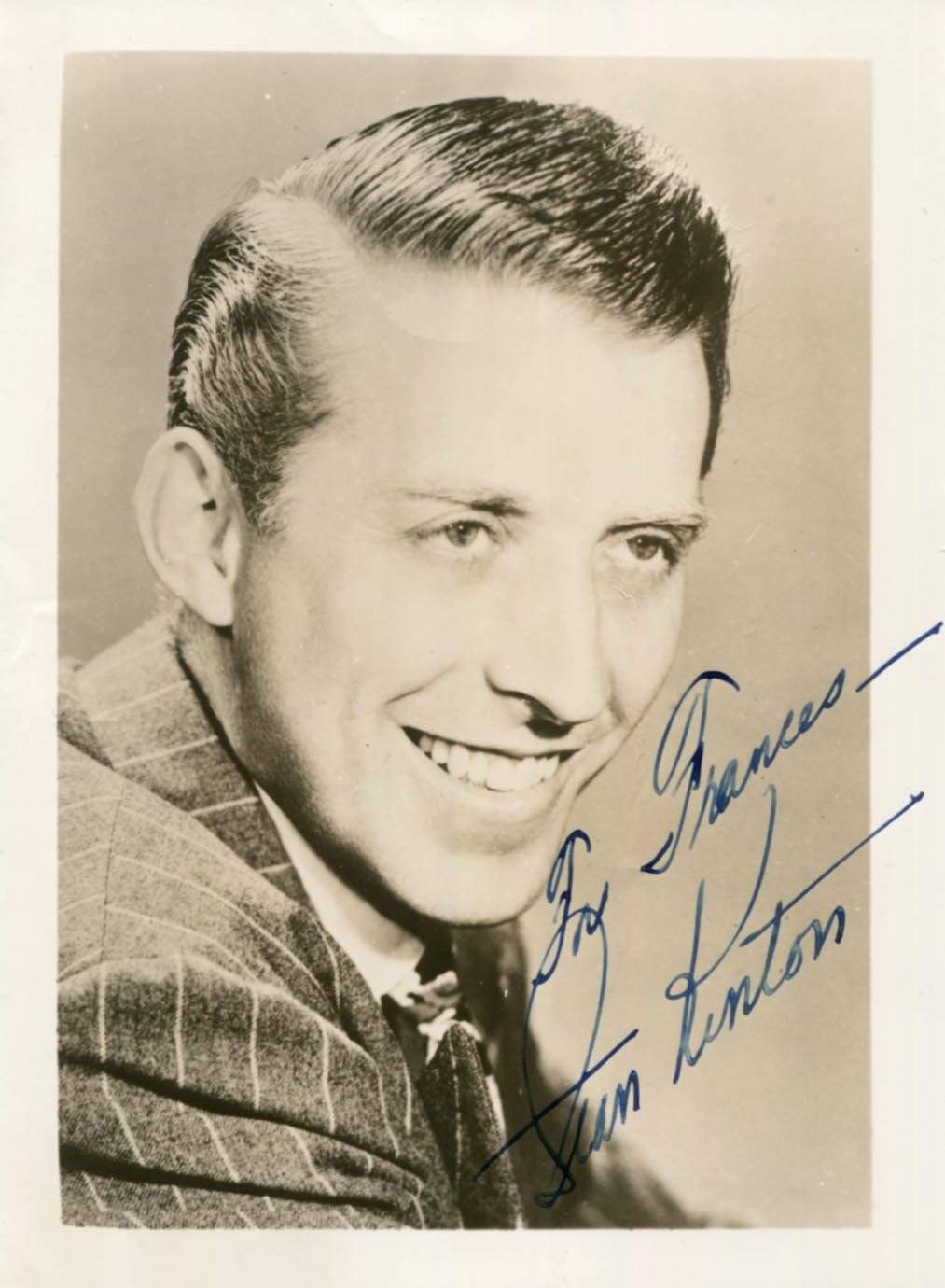 JAZZ PIANIST & COMPOSER Stan Kenton autograph, signed vintage Photo Poster painting