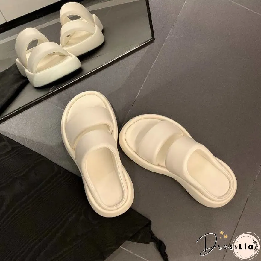 Chic Cloud Bubble Sandals