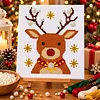 Christmas Pearl Cross Stitch Kit &ndash; 11CT Stamped Full Stitch DIY Embroidery tapestrymarket