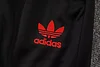 Joyfball 2024/2025 Manchester United Half-Pull Training Suit Black Football Shirt 1:1 Thai Quality
