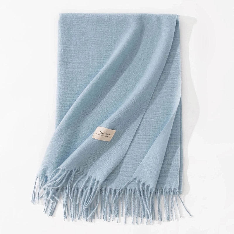 Scarf Winter Warm Windproof Shawl Women’s High-end Korean Style Women’s Cashmere Scarf
