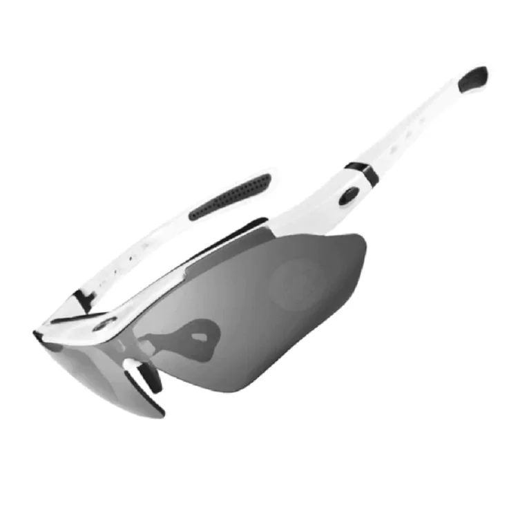 Stunning White Cycling Sport Polarized Glasses