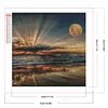(US Local)Seaside - Round AB Drills Diamond Painting(50*50cm)