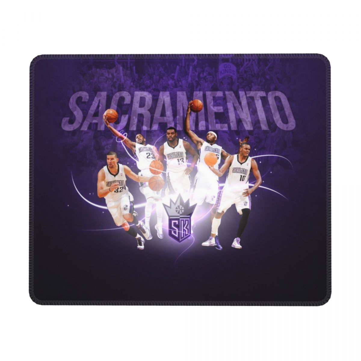 Sacramento Kings Sport Players Square Waterproof Mouse Pad