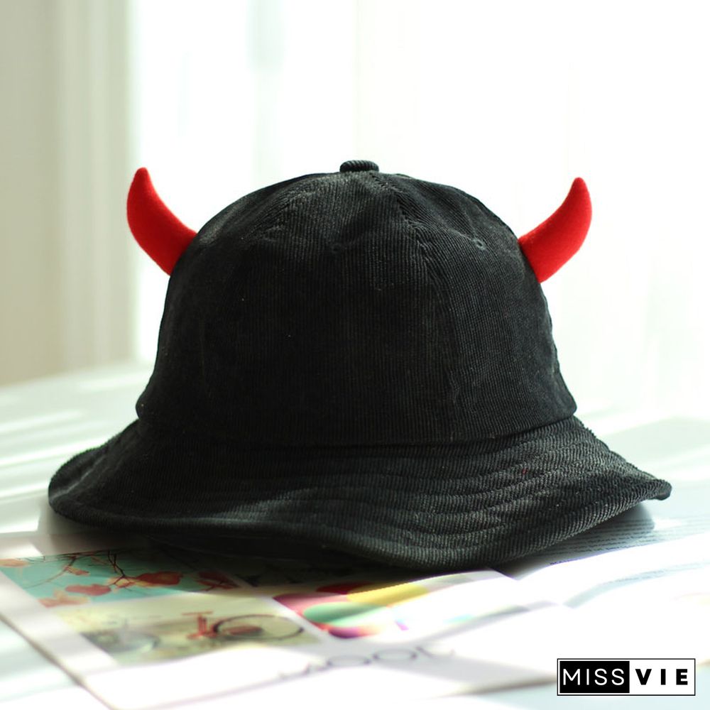 Cat Ears Angel Devil Antlers Fisherman Hat