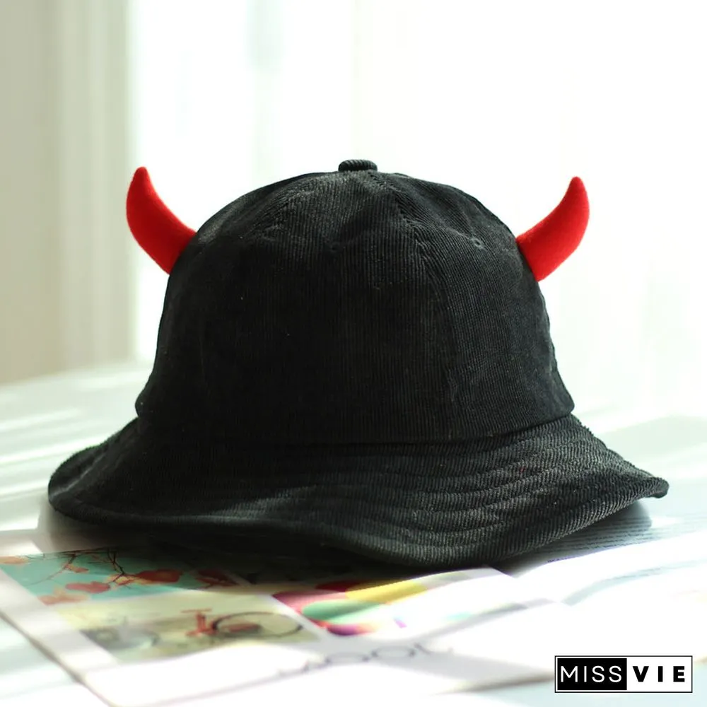 Cat Ears Angel Devil Antlers Fisherman Hat