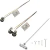 Adjustable Cutting Guide Rail 20inch Universal Cutting Circular Saw Guide Rail Four Axis Circular Saw Rip Fence Kit for Straight Edge