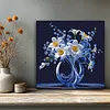 Framed Daffodil Vase-Paint by Numbers Acrylic Painting 35*35CM