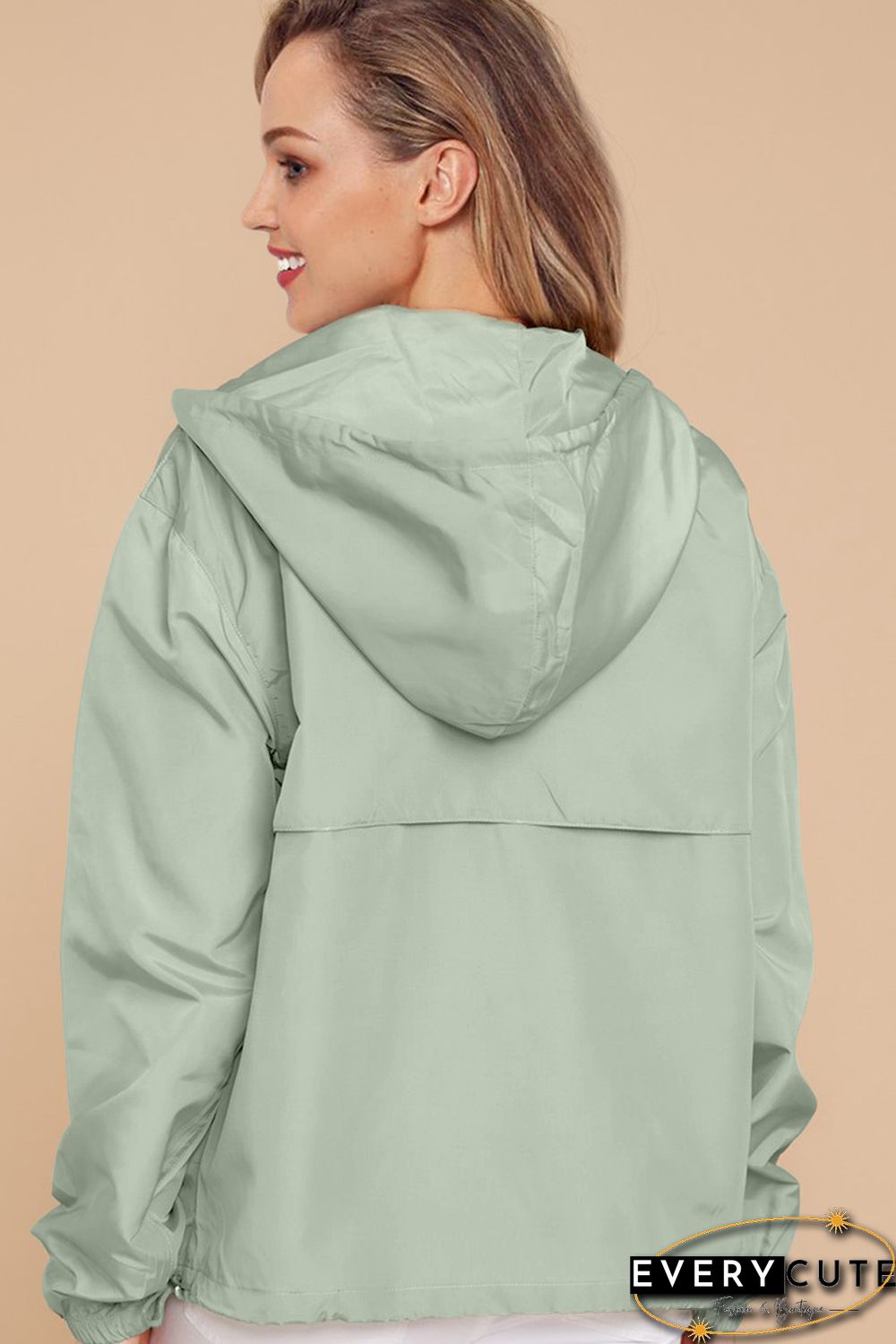 Green Windbreak Jacket